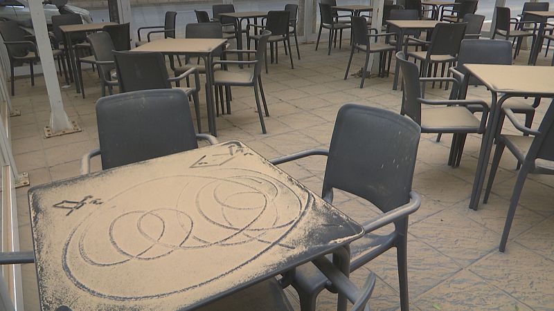 La calima no deja de caer en Almería - Ver ahora