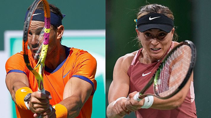 Telediario 1 - Nadal y Badosa siguen adelante en Indian Wells
