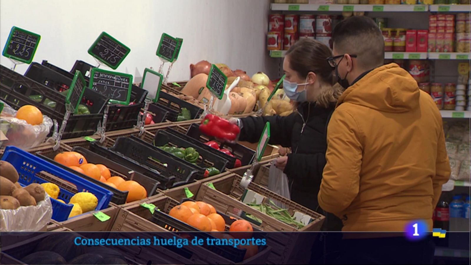 La huelga de transportistas podría dejar sin mercancías a los comercios