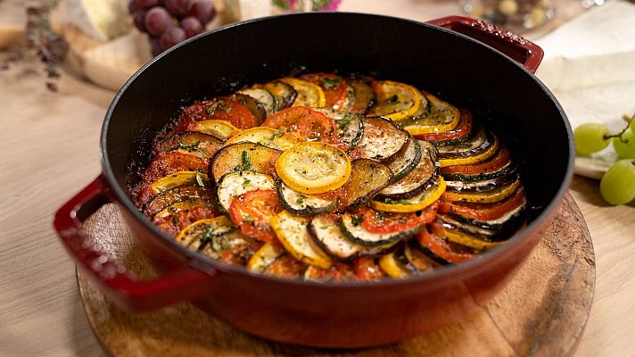 Receta de ratatouille con verduras