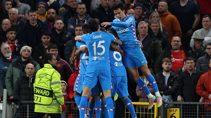 El Atlético, a cuartos de la Champions tras asaltar al Manchester