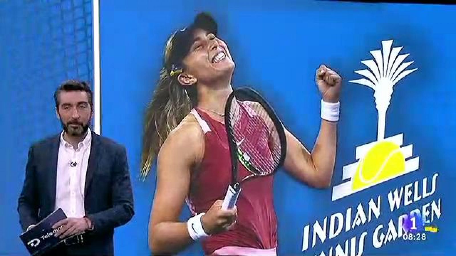 Paula Badosa avanza a cuartos de final de Indian Wells | Ver