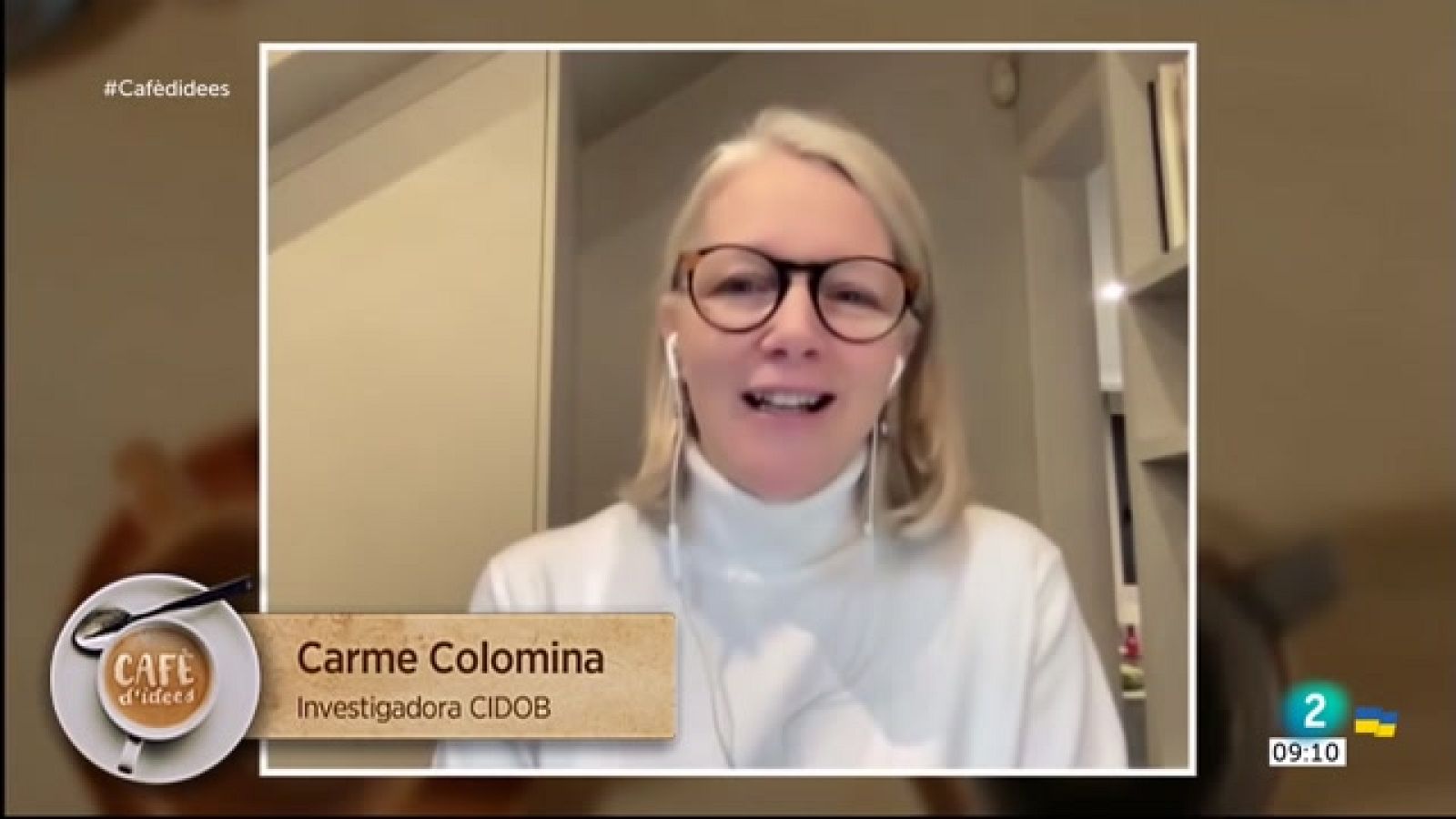 Carme Colomina: "És un pas endavant que Zelenski renunciï a l'OTAN"