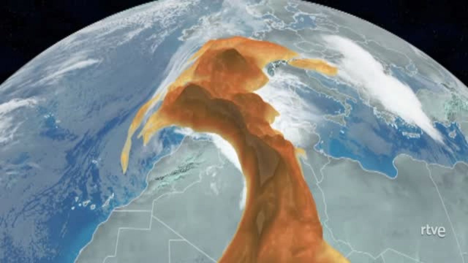 Simulació de l'entrada de pols saharià a la península