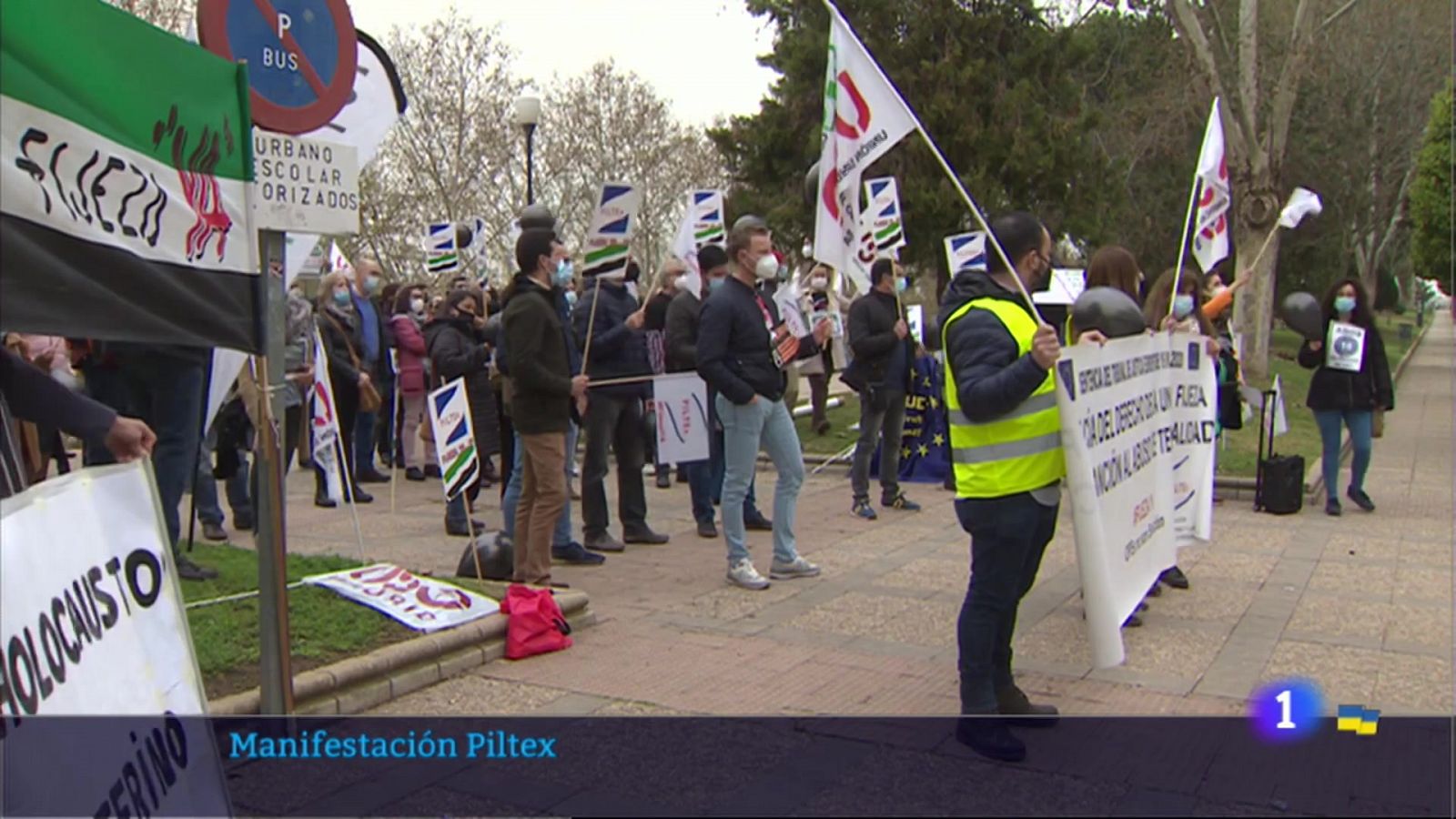 Manifestación Piltex 