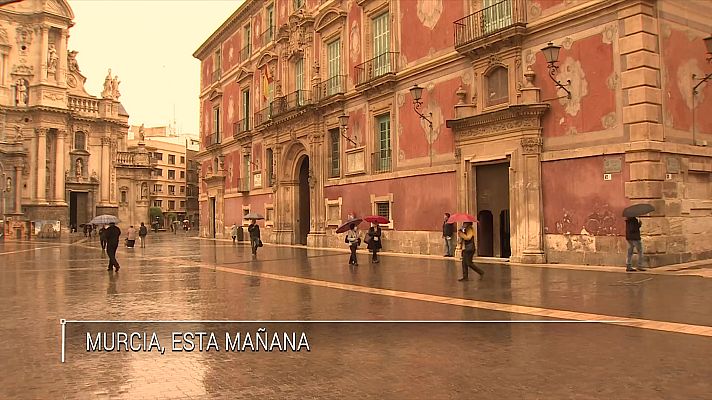 El tiempo - Precipitaciones localmente fuertes o persistentes en la mitad sur del área mediterránea peninsular