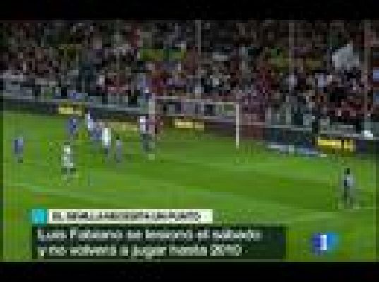 Champions League - Luis Fabiano, tres semanas K.O.