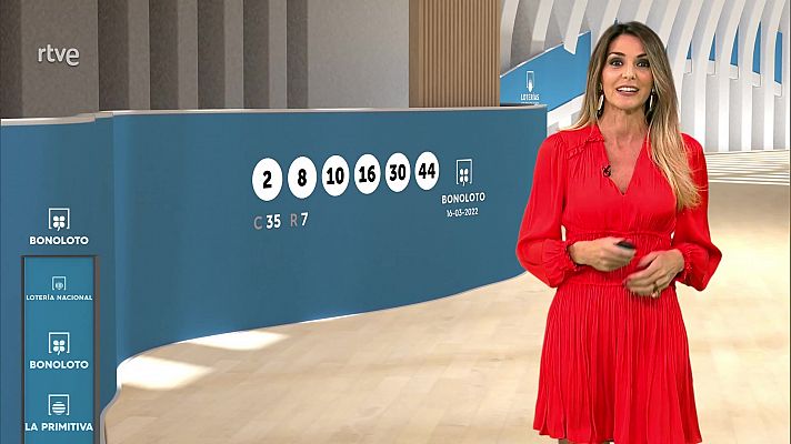 Loterías - Sorteo de la Bonoloto del 16/03/2022