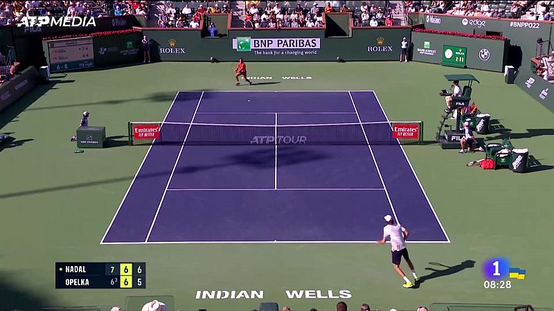 Rafa Nadal y Alcaraz avanzan hasta los cuartos de Indian Wells | Ver