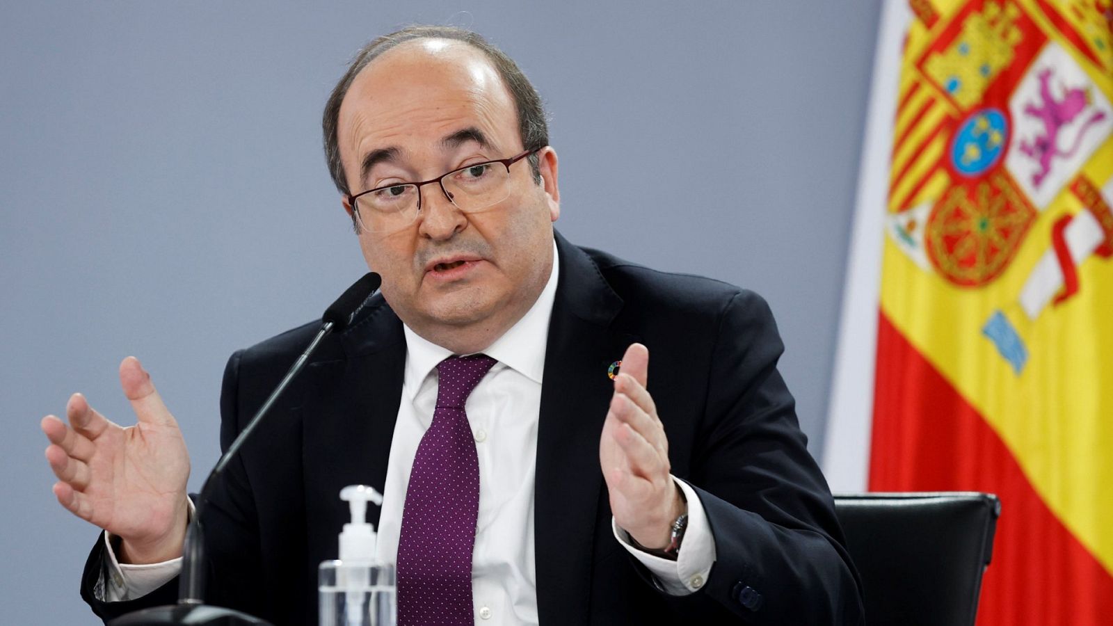 Iceta: "Los artistas rusos son bienvenidos si se desmarcan de la guerra de Putin"