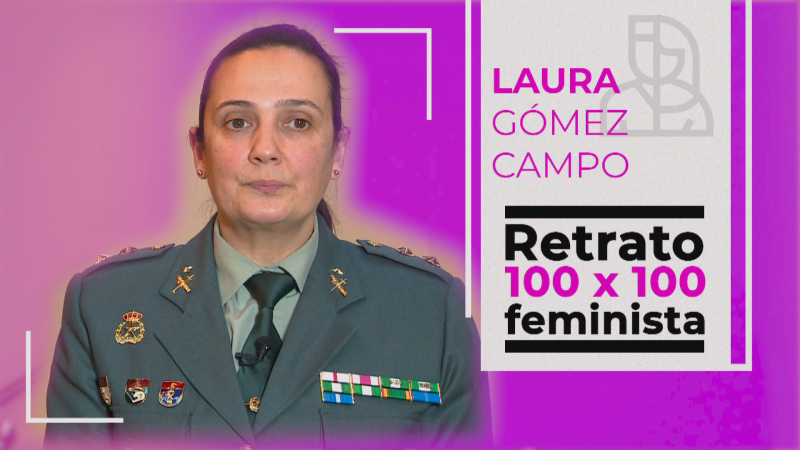 Objetivo Igualdad - Retrato 100x100 feminista: Laura Gmez