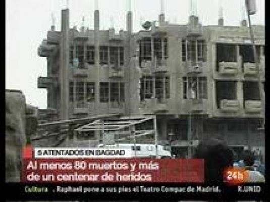 Más de 100 muertos en Bagdad