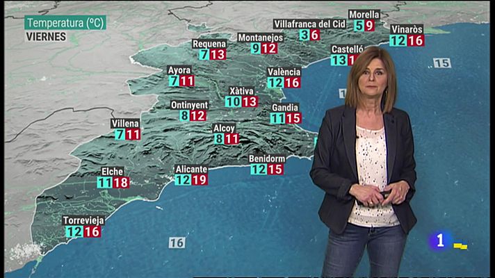 El tiempo en la Comunitat Valenciana - 17/03/22