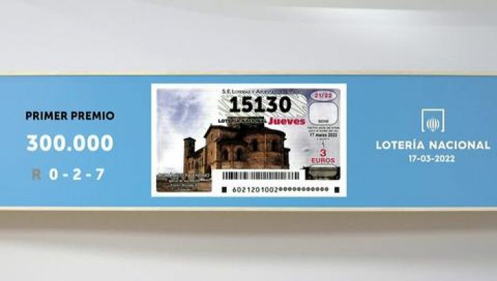 SELAE - Sorteo de la Lotería Nacional del 17/03/2022