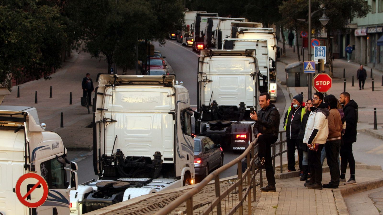 Problemas en la cadena de suministro por el paro de transportistas