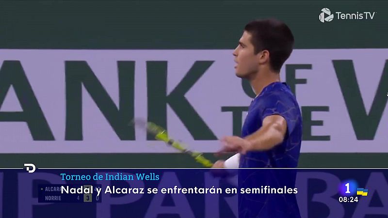 Nadal y Carlos Alcaraz se citan en semis de Indian Wells | Ver