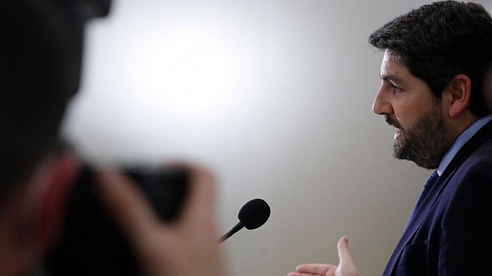 La hora de La 1 - López Miras, sobre la huelga de transportistas: "La ministra no puede darles la espalda"