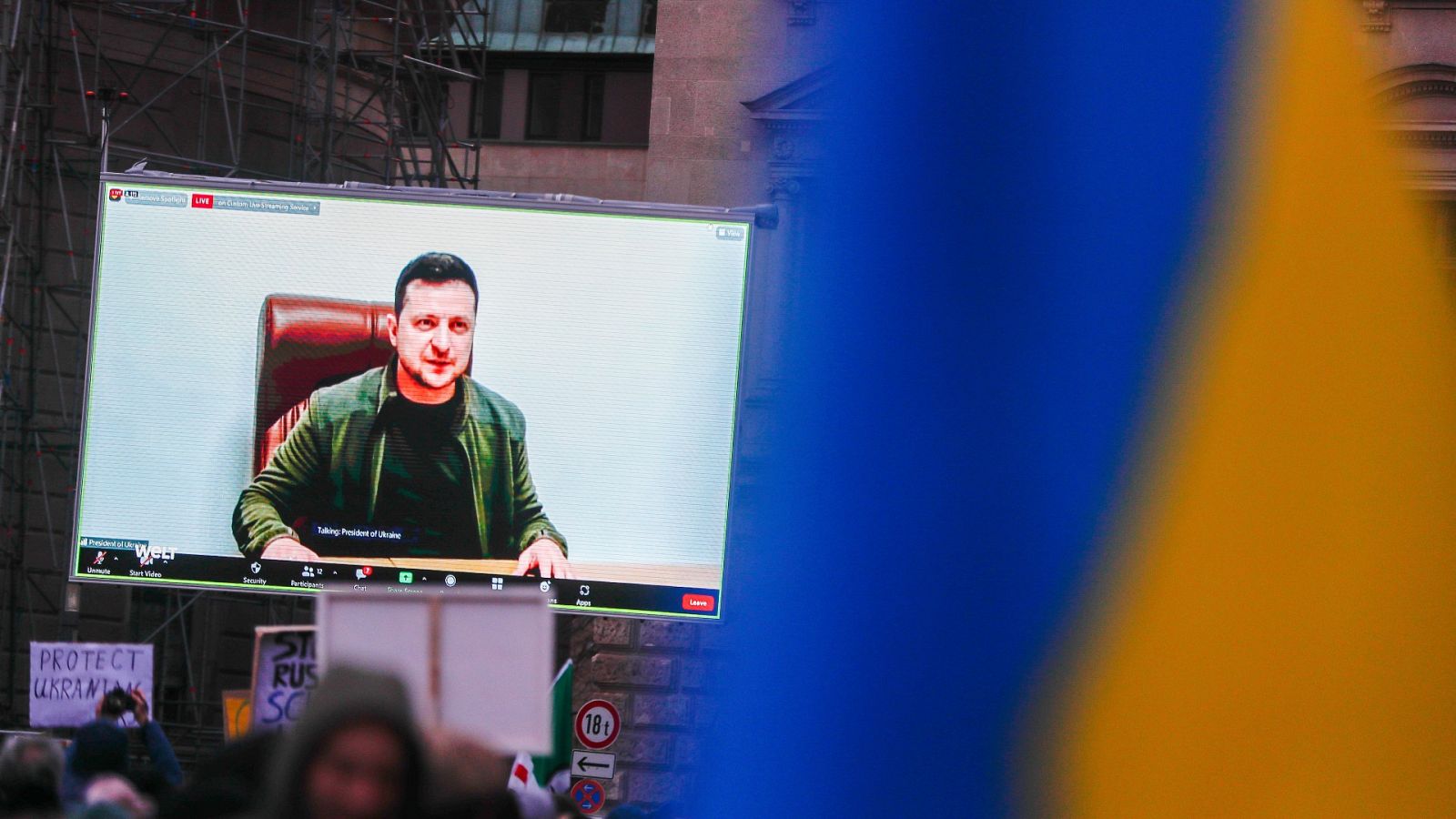 Las televisiones ucranianas se unen para informar de la guerra las 24 horas