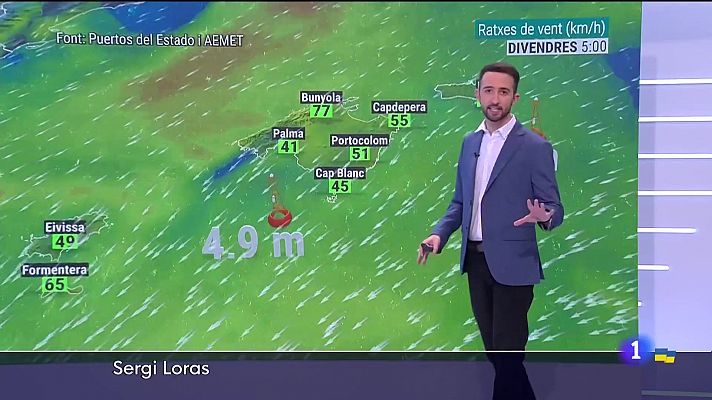 El temps a les Illes Balears - 18/03/22