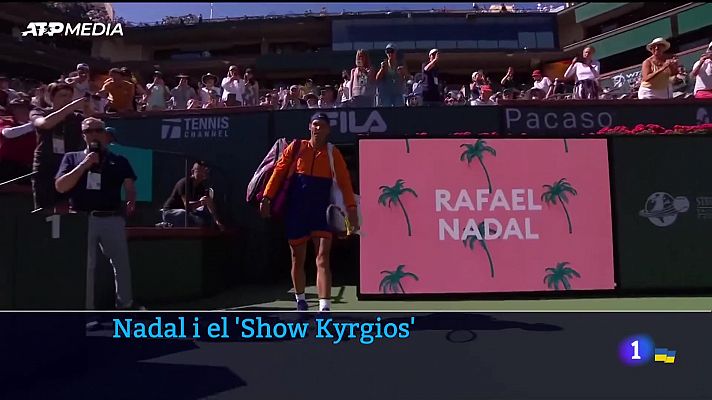 Nadal guanya al "Show de Kyrgos"