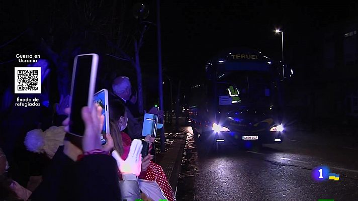 Telediario 2 - El trauma de exiliarse de Ucrania