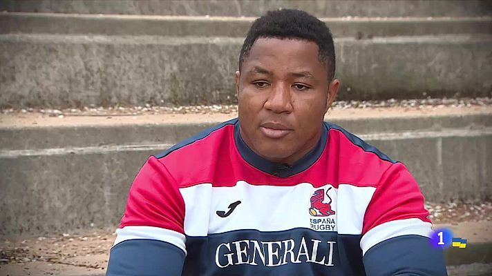 Telediario 2 - Thierry Futeu, de Camerún a la selección española de rugby