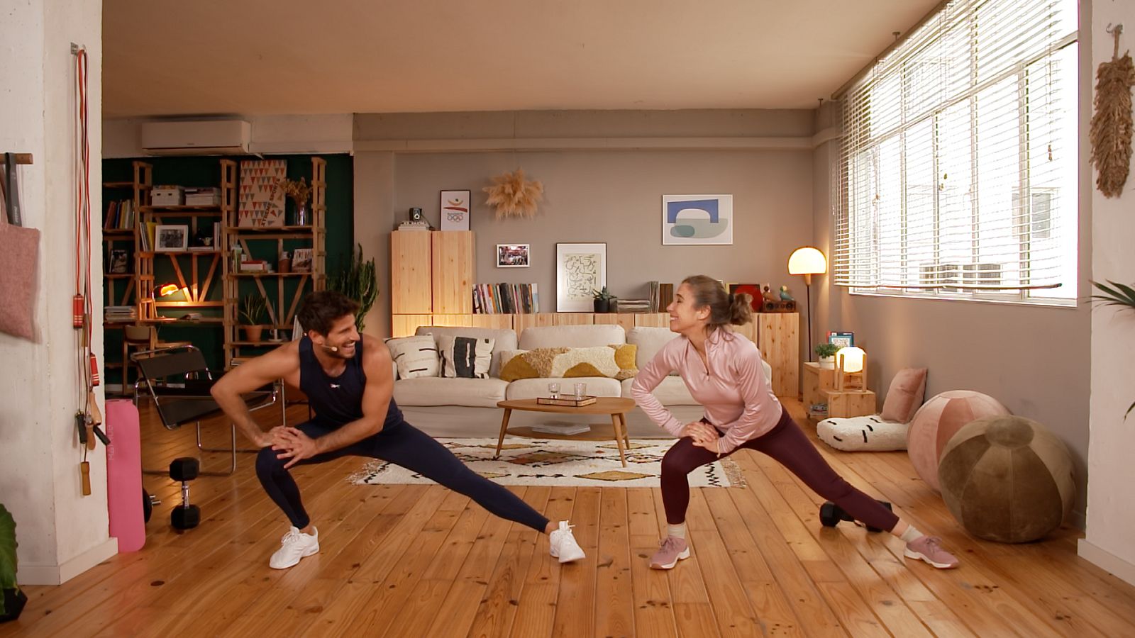 Fitmés - Cesc Escolà i Ada Parellada fan pilates fit - Veure ara