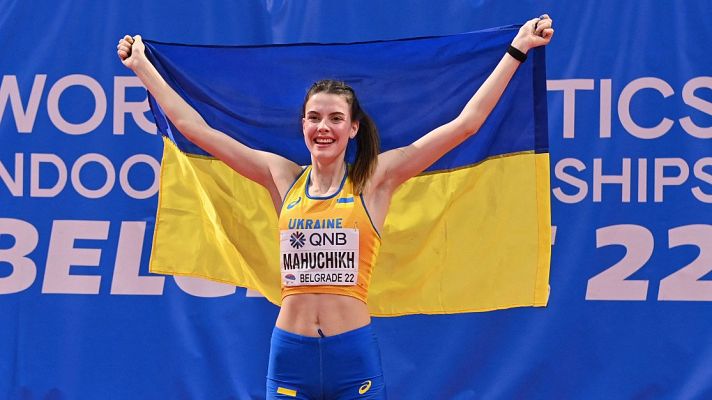 La ucraniana Yaroslava Mahuchikh se proclama campeona del mundo de salto de altura