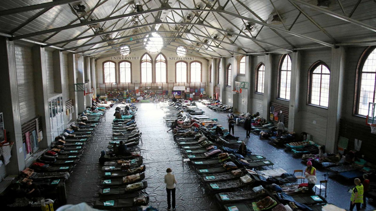 El éxodo de los refugiados a Polonia | Ver