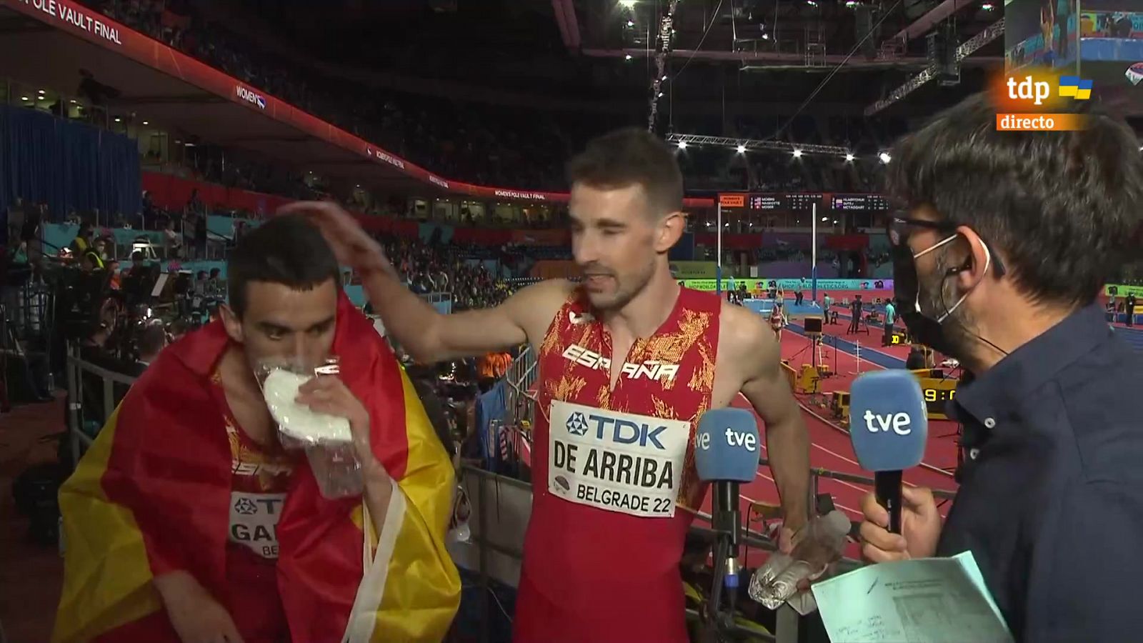 Mariano García: "Lo avisé, no me iba a dejar nada en la pista, y así ha sido"