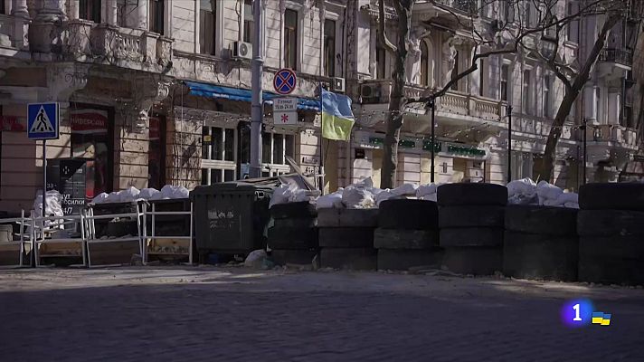 Telediario Fin de Semana - La ciudad estratégica de Odesa, amenazada desde el principio de la invasión