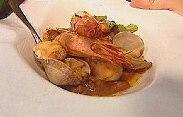 RTVE Cocina - Rape con setas y gambas