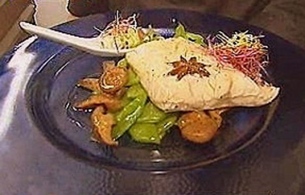 RTVE Cocina - Lubina al horno con setas