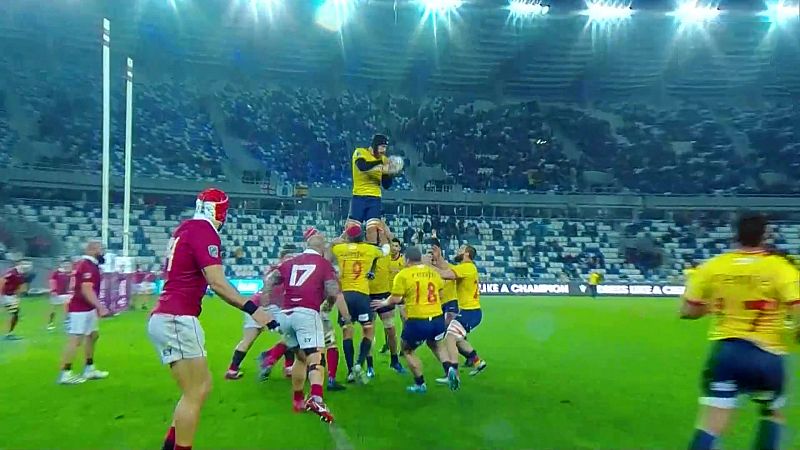 Rugby - Campeonato de Europa masculino: Georgia - España - ver ahora