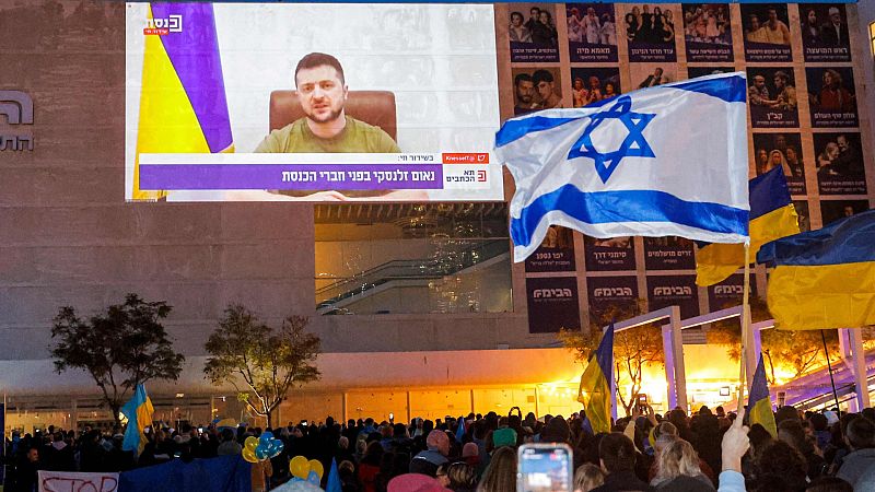 Zelenski compara la actuación de los rusos con el Holocausto