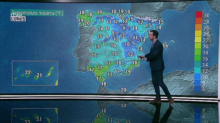 No se descartan precipitaciones localmente fuertes en el suroeste peninsular y área del Estrecho