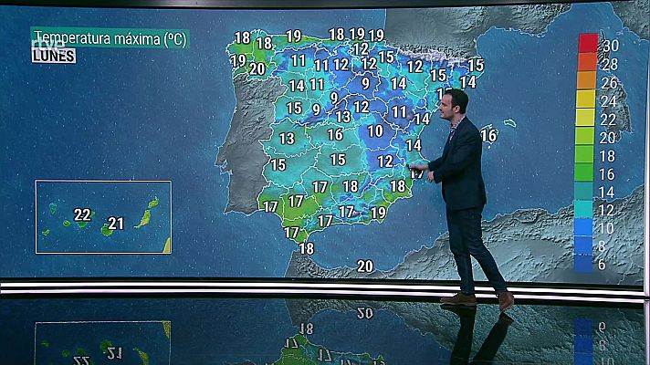 El tiempo - No se descartan precipitaciones localmente fuertes en el suroeste peninsular y área del Estrecho