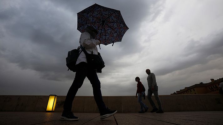 El tiempo - Una borrasca atlántica causará lluvias fuertes de suroeste a noreste