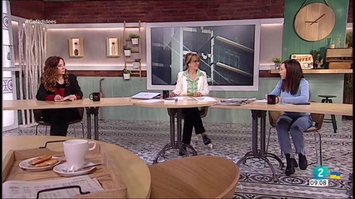 Cafè d'idees - Joan Tardà, Oleksandra Molotkova i Ignacio Peyró