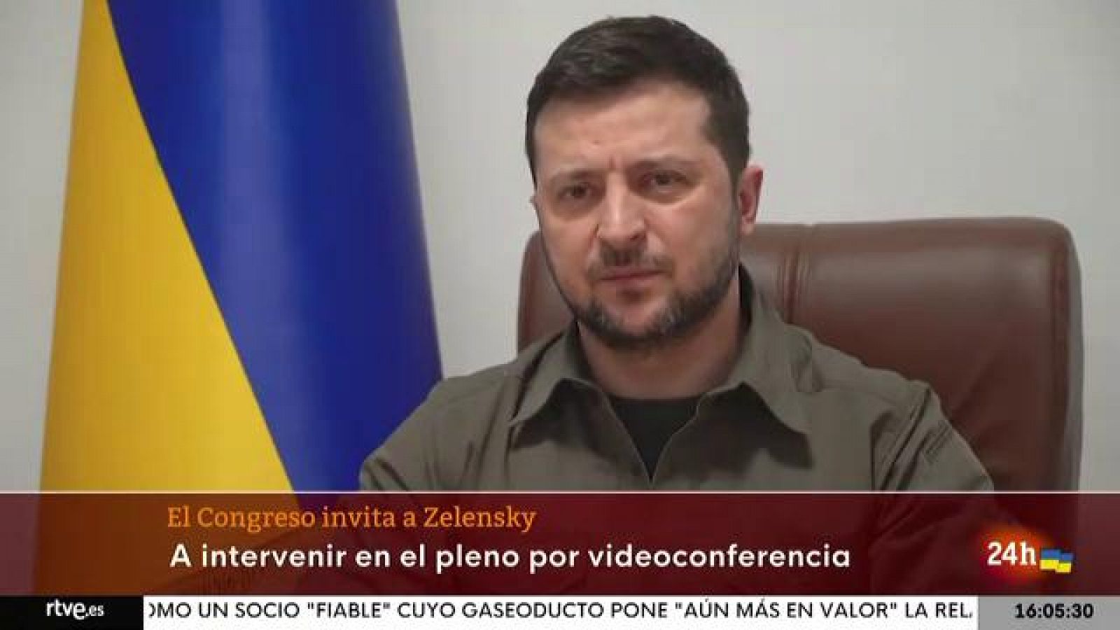 Parlamento - Conoce el Parlamento - El Congreso invita a Zelenski a intervenir - 19/03/2022