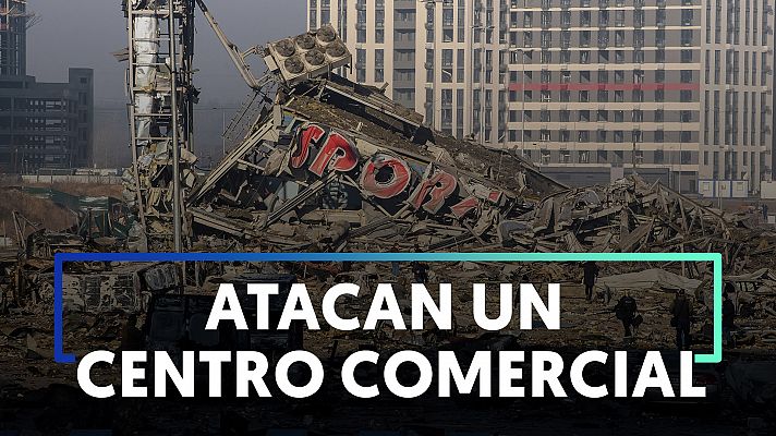 Modo Digital - Mueren ocho personas en el bombardeo de un centro comercial en Kiev