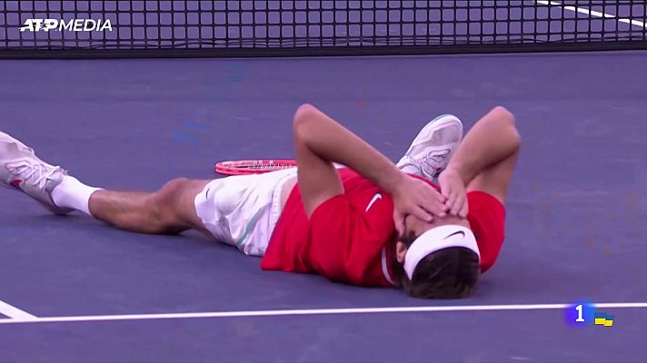 Telediario 1 - Rafa Nadal pierde la final de Indian Wells ante Taylor Fritz