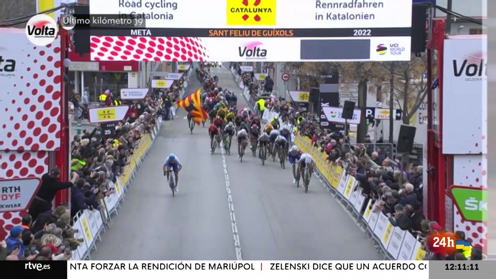 Sonny Colbrelli, "estable" tras su desvanecimiento en la Volta - Informativo 24h | Ver