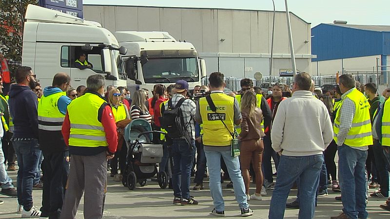 Paro transportistas en Jaén - Ver ahora