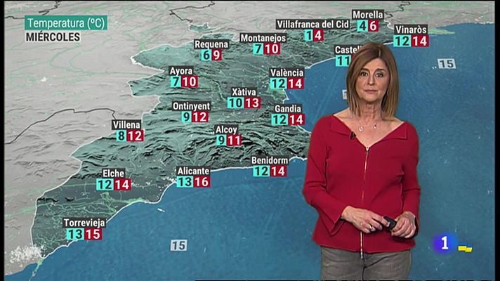 El Tiempo en la Comunitat Valenciana - 22/03/22