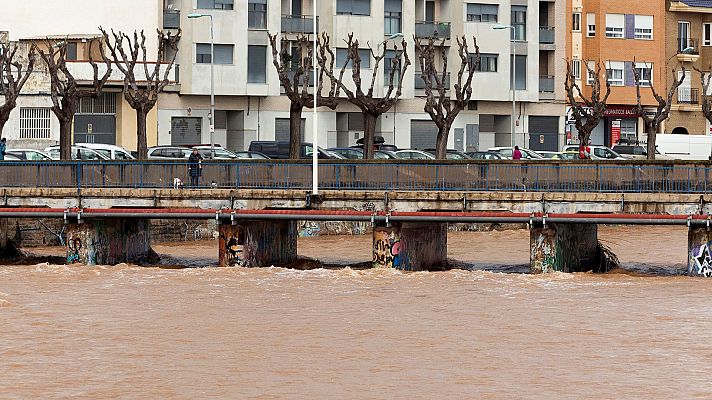 El temporal arrecia en la Comunidad Valenciana