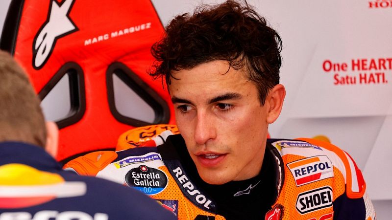 Márquez sufre un nuevo episodio de diplopía tras su caída en Indonesia