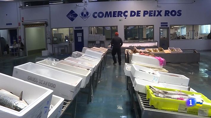 L'Informatiu - La vaga de transportistes deixa sense peix escoles i hospitals