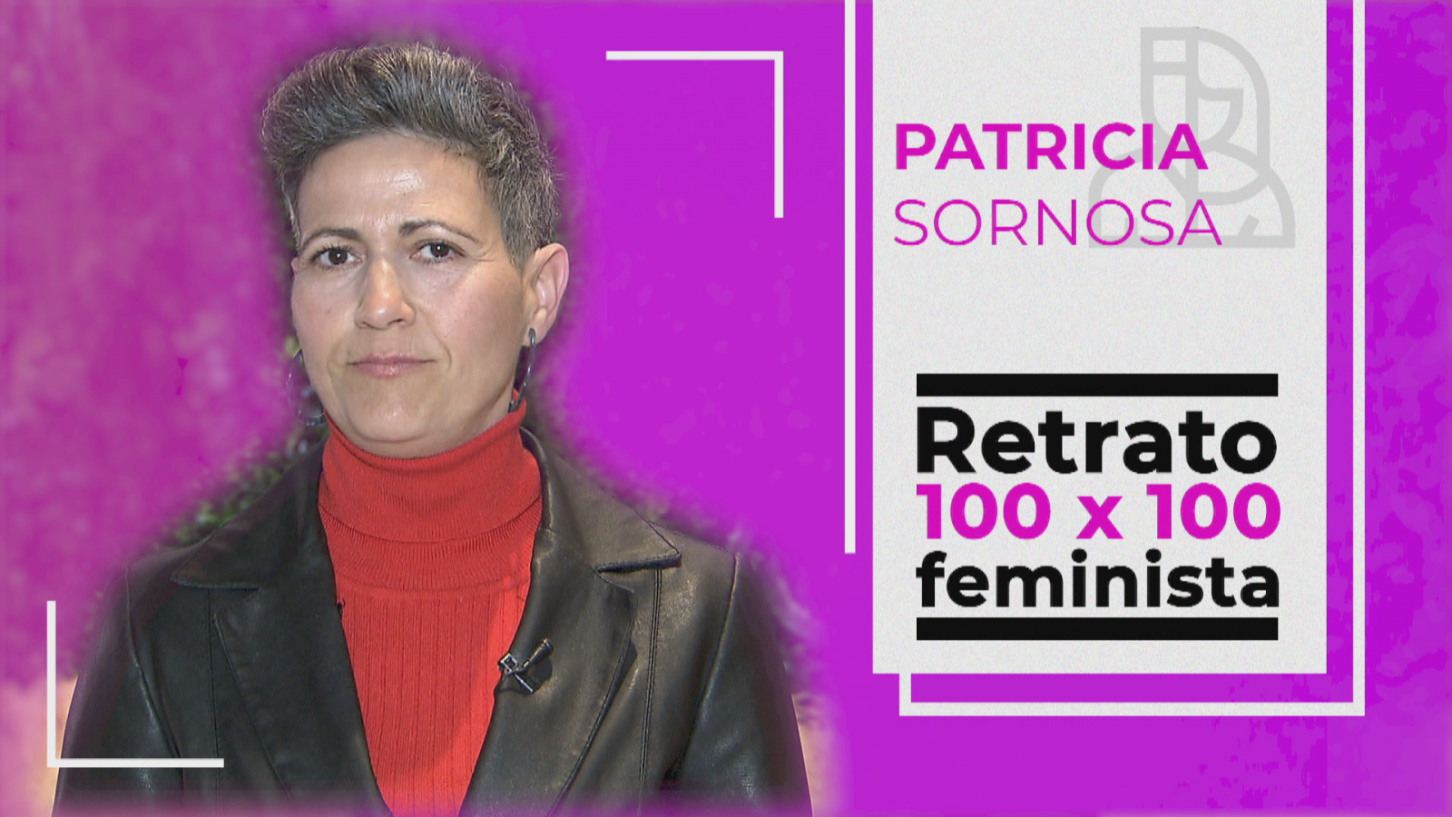 Retrato 100x100 feminista: Patricia Sornosa