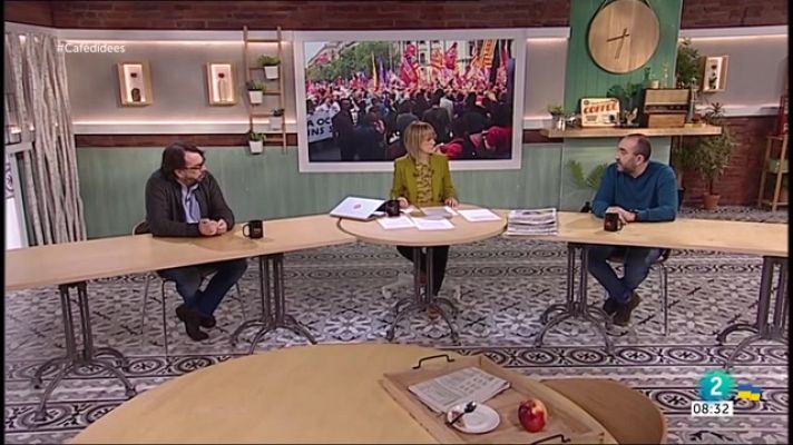 Cafè d'idees - "No volem pagar la factura. Plou sobre mullat".